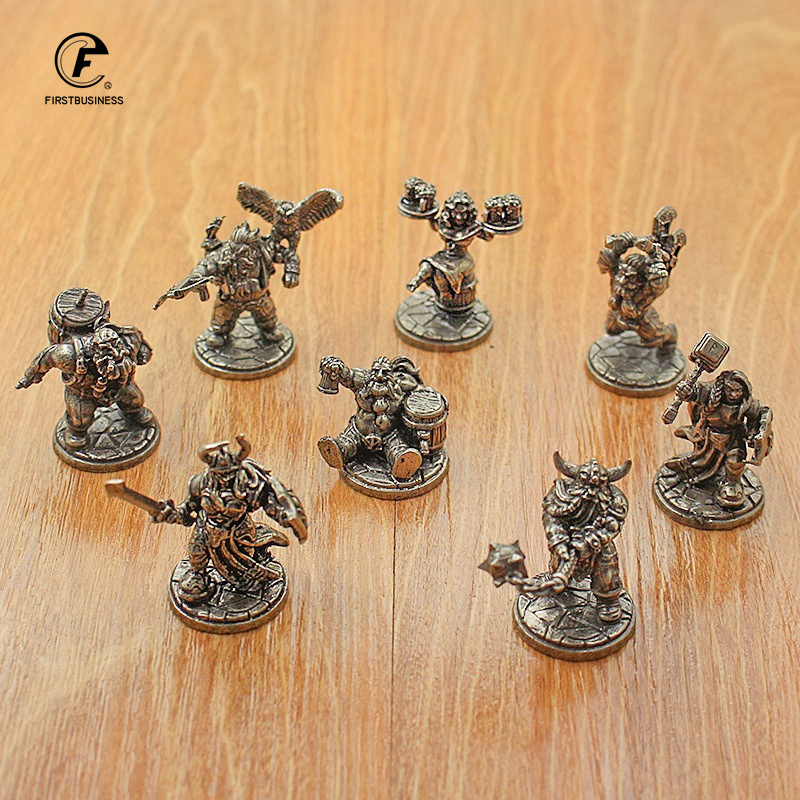 Vintage White Brass Miniature  - Board Game Design ulasan dan harga