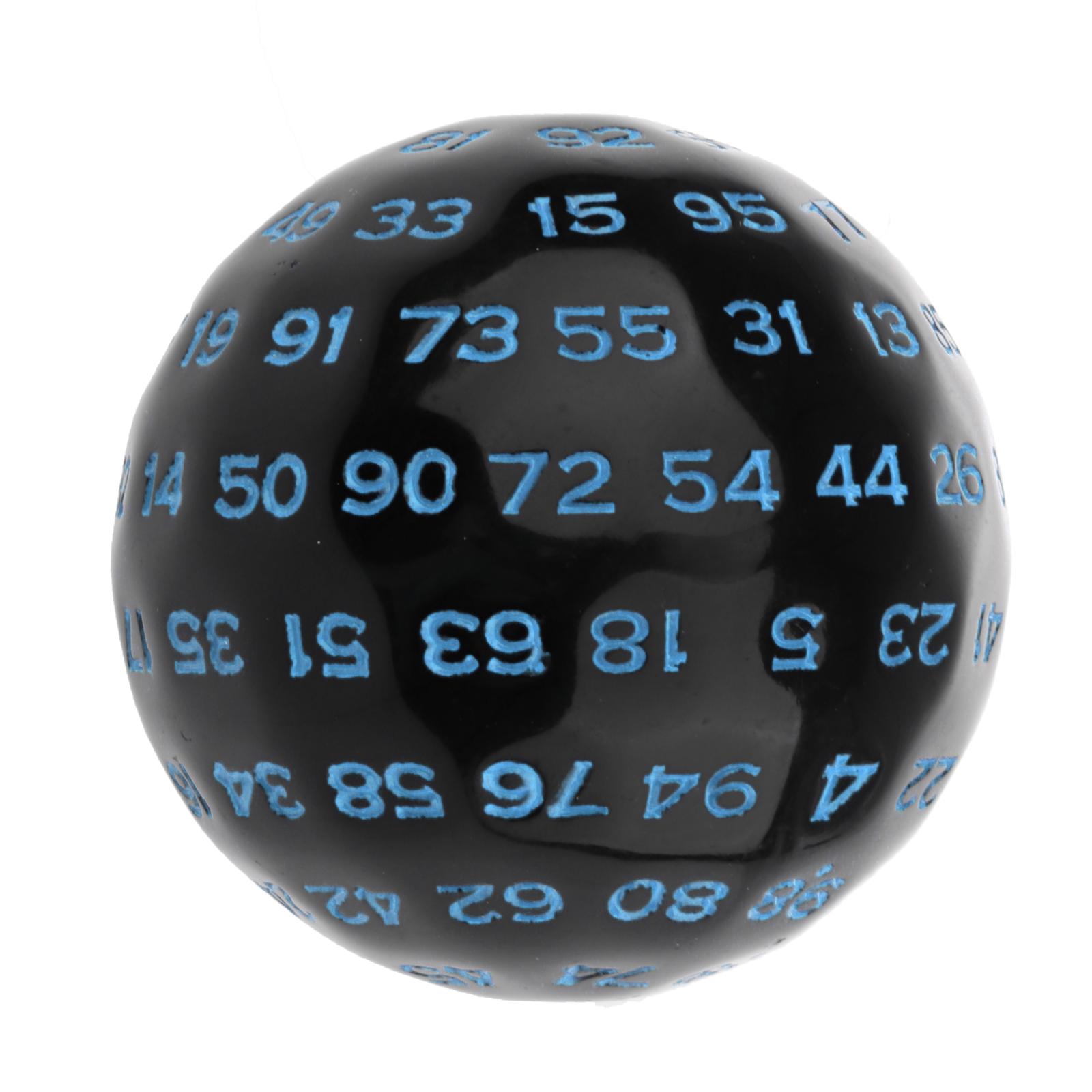 100 Sided Acrylic Dices D100 D - Board Game Roleplay ulasan dan harga