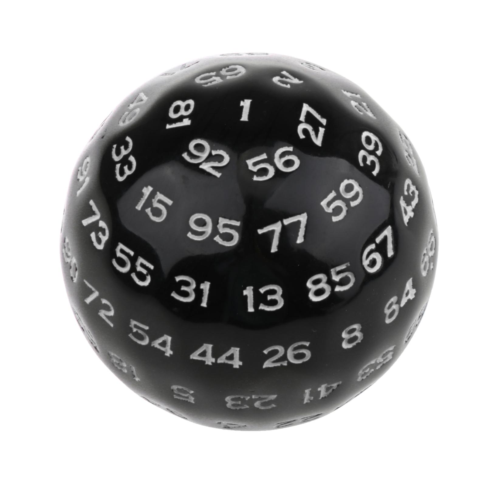 100 Sided Acrylic Dices D100 D - Board Game Roleplay ulasan dan harga