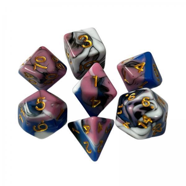 Acrylic Engraved Polyhedral Di - Board Game Roleplay ulasan dan harga