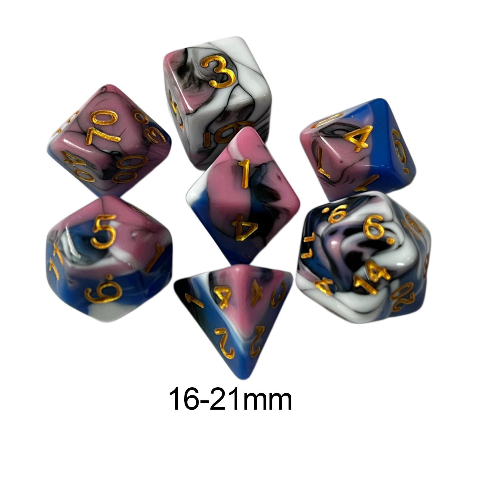 Acrylic Engraved Polyhedral Di - Board Game Roleplay ulasan dan harga