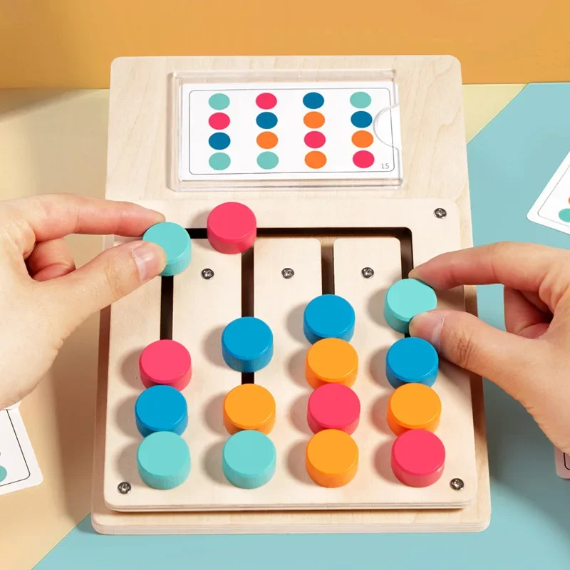Montessori Wooden Color Shape  - Board Game Design ulasan dan harga