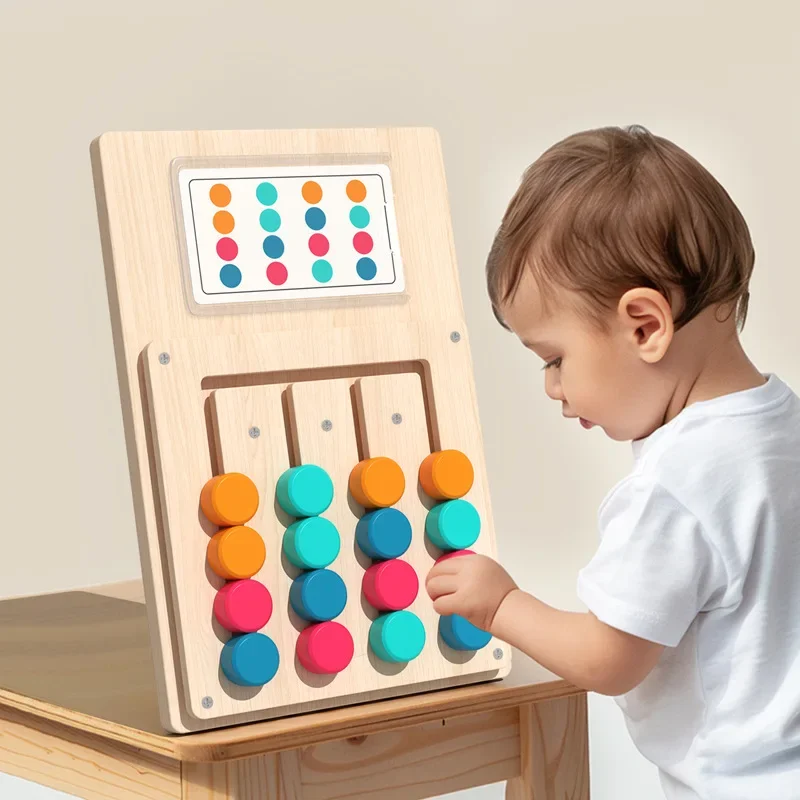Montessori Wooden Color Shape  - Board Game Design ulasan dan harga