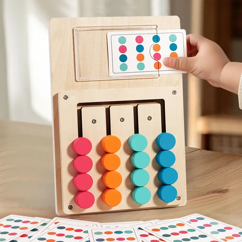 Montessori Wooden Color Shape  - Board Game Design ulasan dan harga