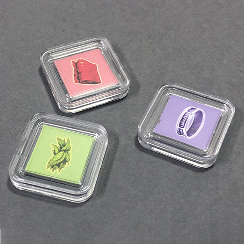 10PCS Square Clear Plastic Pro - Board Game Verdant ulasan dan harga