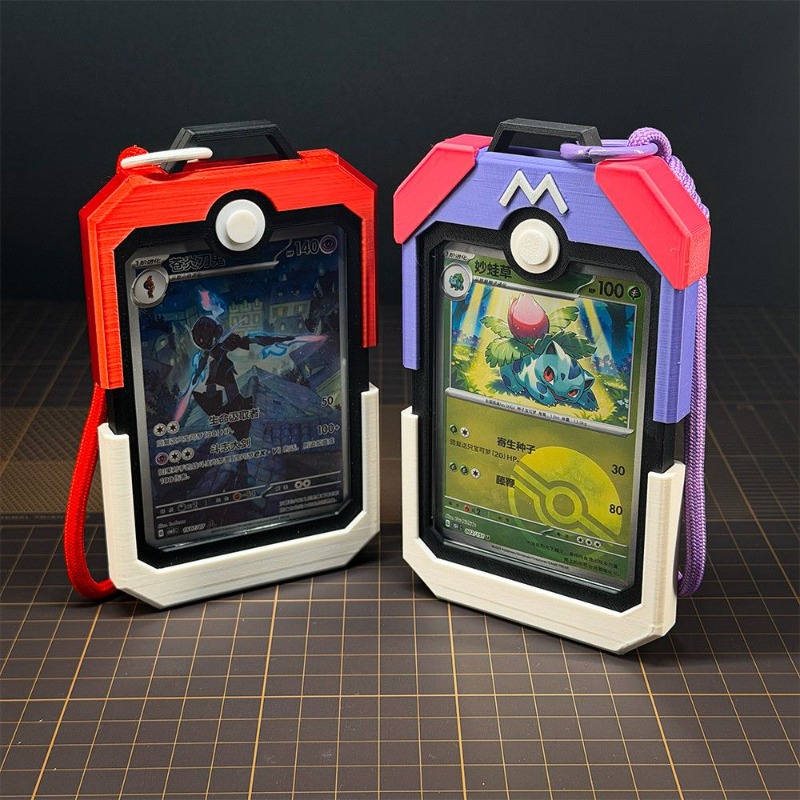 Poke Ball Vertical Card Holder - Board Game Design ulasan dan harga