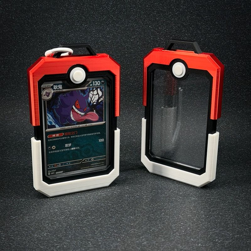 Poke Ball Vertical Card Holder - Board Game Design ulasan dan harga