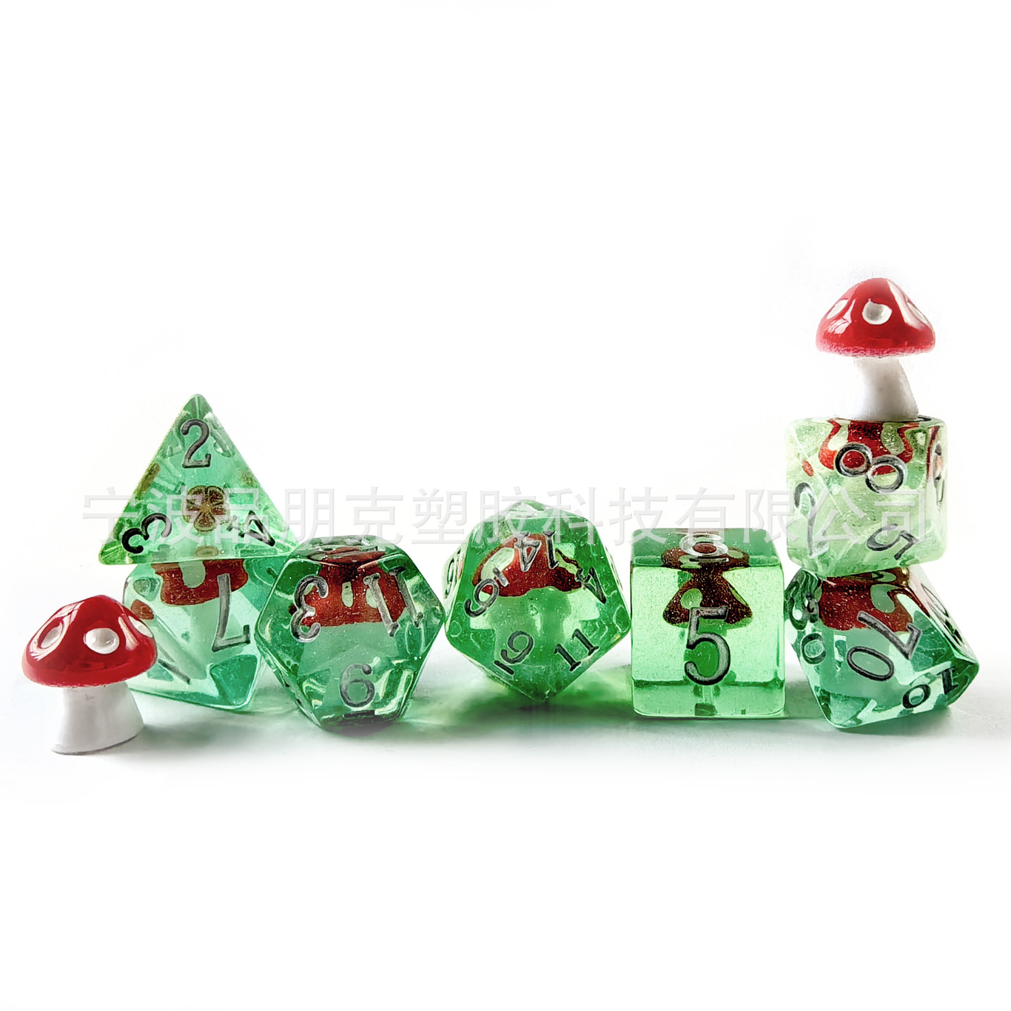 7pcs/set COC Resin Dice for DN - Board Game Roleplay ulasan dan harga