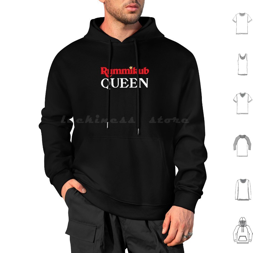 Queen Royal Font Hoodies Long  - Board Game Font ulasan dan harga