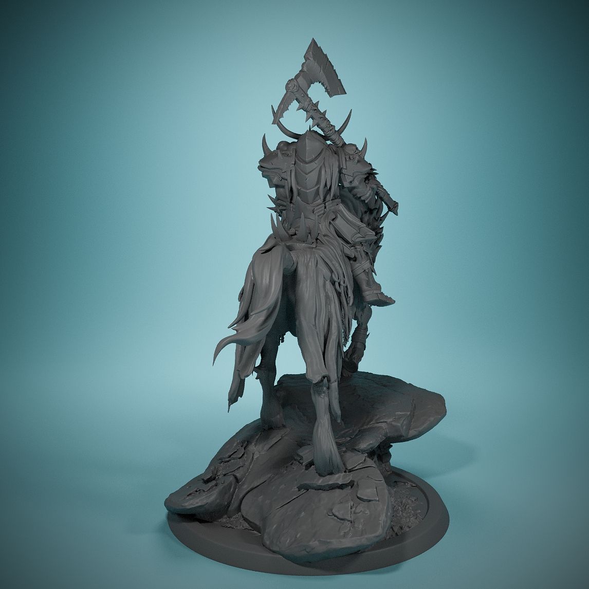 80mm Dark Night Death Horse Bo - Board Game Design ulasan dan harga