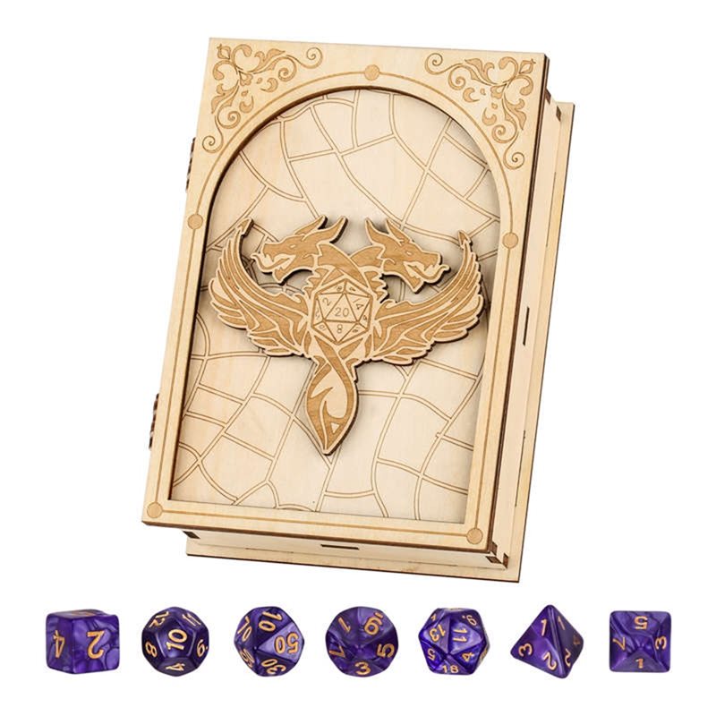 Dropship-7Pc/Set Plastic Polyh - Board Game Roleplay ulasan dan harga