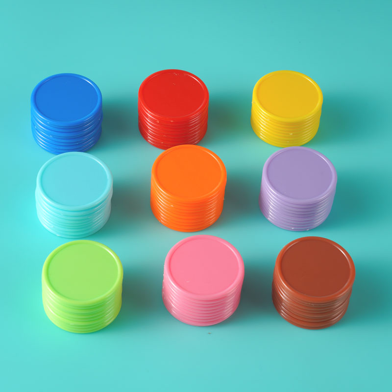100pcs Plastic Poker Chips Cou - Board Game Verdant ulasan dan harga