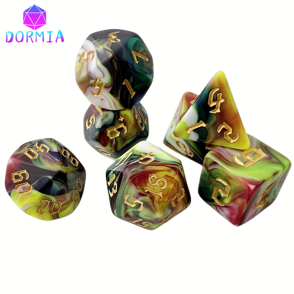 DND Cube Blending Colours Dice - Board Game Font ulasan dan harga