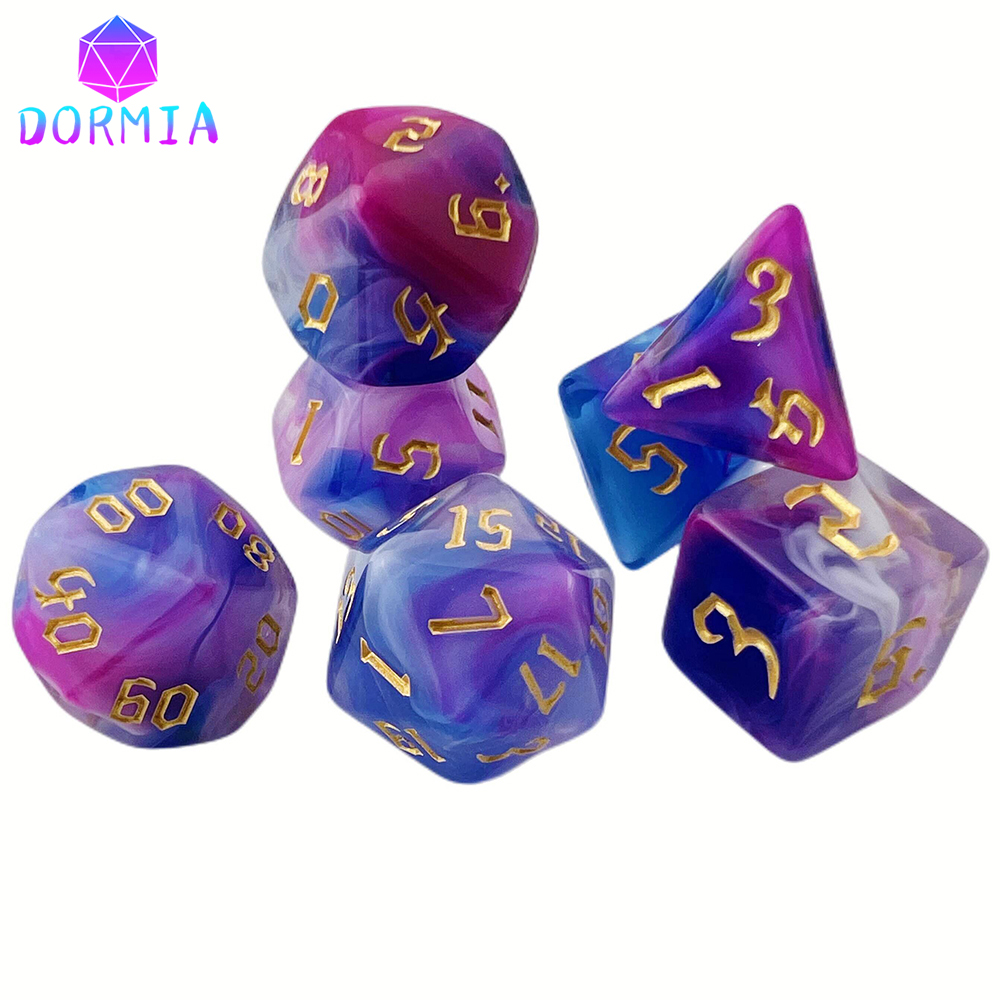 DND Cube Blending Colours Dice - Board Game Font ulasan dan harga