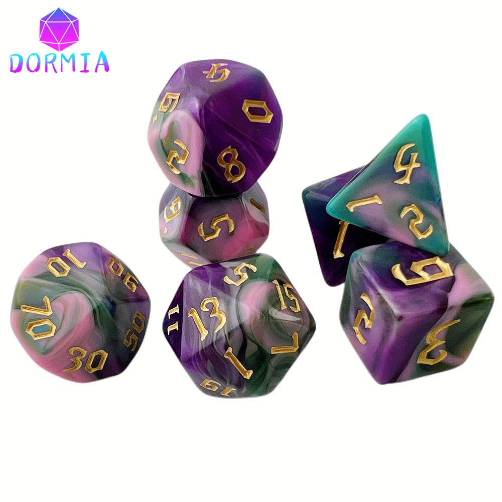 DND Cube Blending Colours Dice - Board Game Font ulasan dan harga