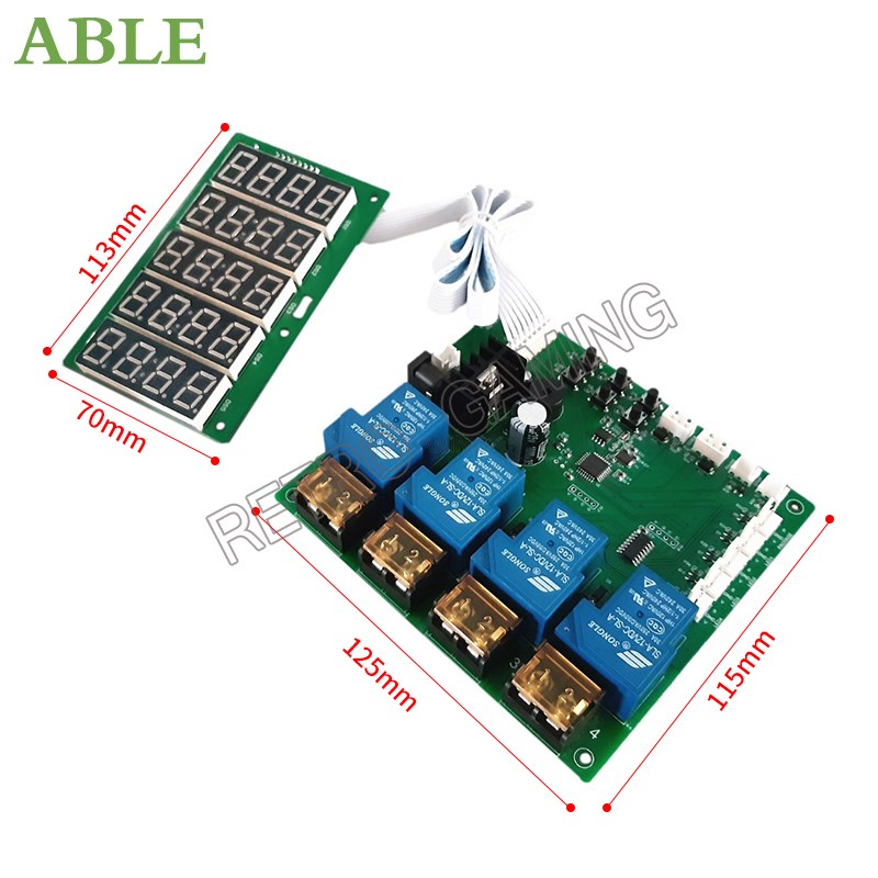 JY-215 Inbuilt Counter 4 Chann - Board Game Verdant ulasan dan harga