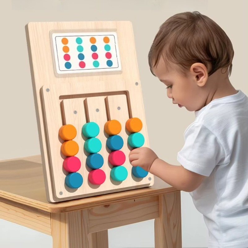 Kids Montessori Color Shape Ma - Board Game Design ulasan dan harga